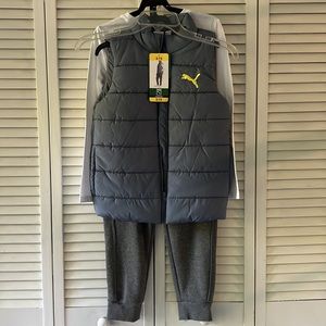 Puma 3 Piece Set, Youth Size 7/8, NWT